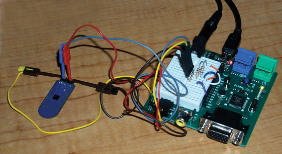 VCNL4000 connected to Parallax SBC.